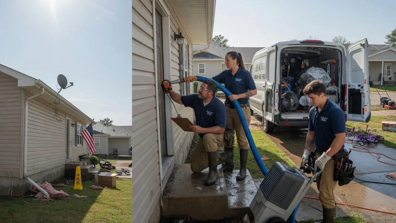 Ceiling Water Damage Restoration in Buffalo Prairie, IL near me